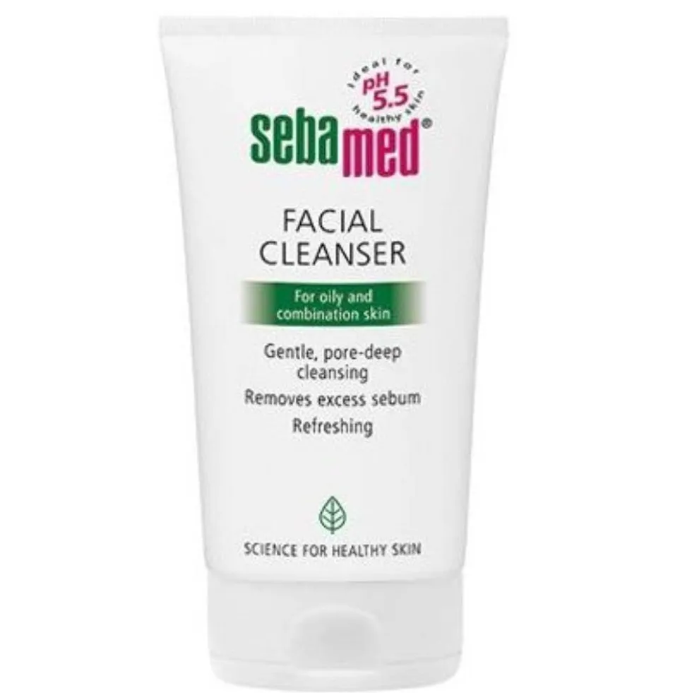 Sebamed Gentle Facial Cleanser delikatny żel oczyszczający do cery tłustej i mieszanej 150ml