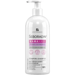 SEBORADIN Mama Hair szampon do włosów dla kobiet w ciąży i w okresie okołoporodowym 400ml