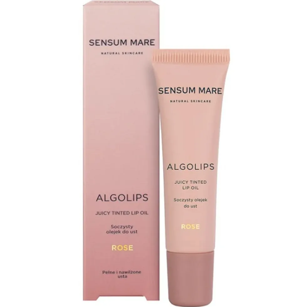 Sensum Mare Algolips soczysty olejek do ust Rose 10ml