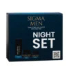 Sigma Men Night Set zestaw lekki balsam do ciała 100ml + serum na noc 50ml + krem pod oczy 30ml