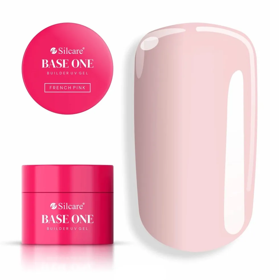Silcare Base One French Pink żel budujący do paznokci 15g