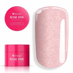 Silcare Base One Shimmer Misty Rose żel budujący do paznokci 15g