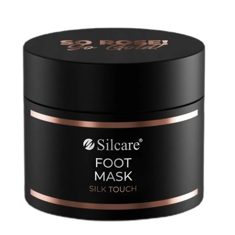 Silcare So Rose! So Gold! maska do stóp Silk Touch 150ml