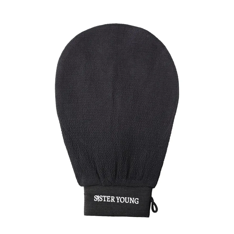 Sister Young Nova Exfoliating Glove złuszczająca rękawica do peelingu ciała Black