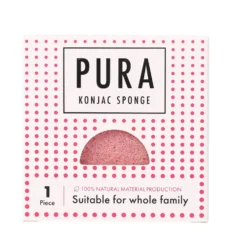 Sister Young Pura Konjac Sponge gąbka do mycia twarzy Pink