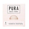 Sister Young Pura Konjac Sponge gąbka do mycia twarzy White
