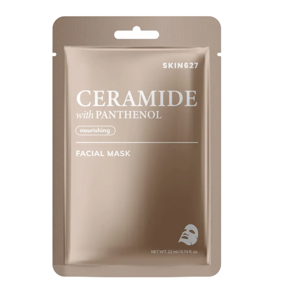 SKIN627 Ceramide with Panthenol odżywcza maska w płachcie 22ml