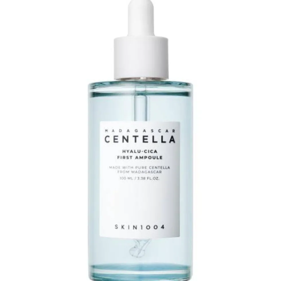 SKIN1004 Madagascar Centella Hyalu-Cica First Ampoule wielozadaniowa ampułka nawilżająca z wyciągiem z wąkroty azjatyckiej 100ml