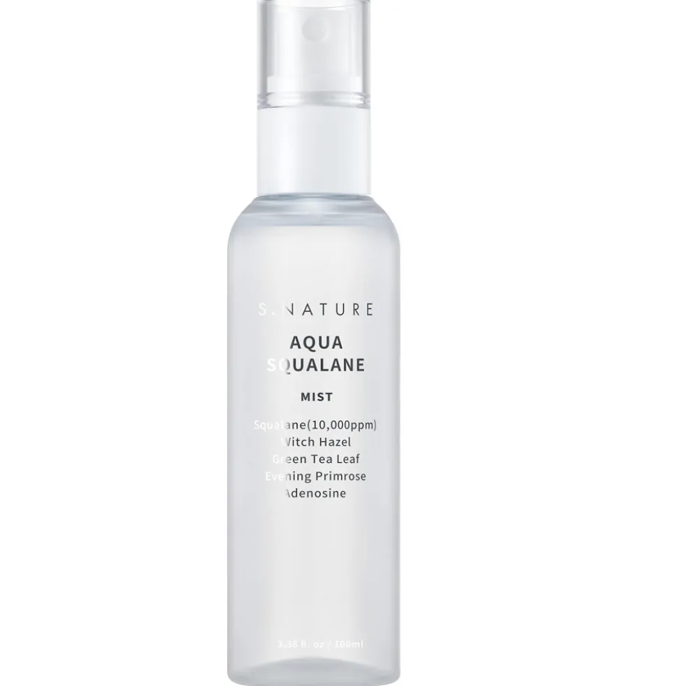 S.NATURE Aqua Squalane Mist nawilżająca mgiełka do twarzy 100ml