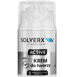 SOLVERX Active krem do twarzy dla mężczyzn 50ml
