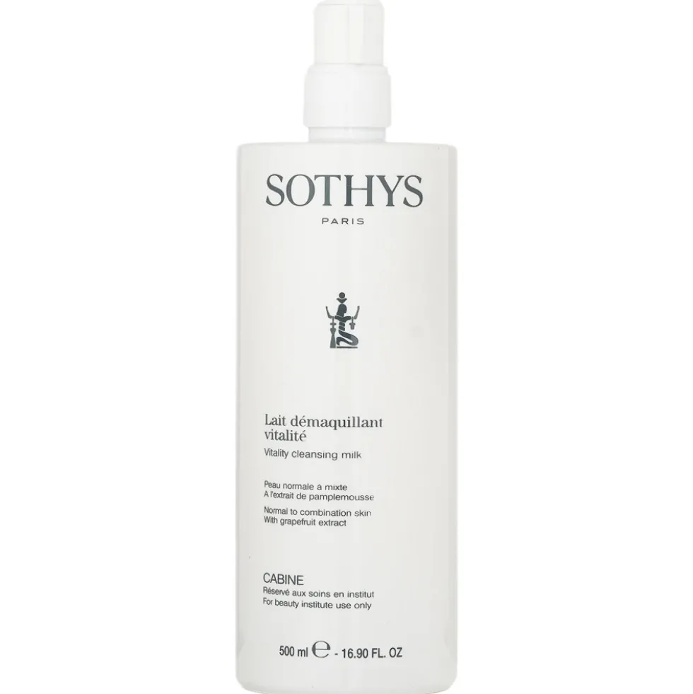 Sothys Vitality mleczko oczyszczające do twarzy 500ml