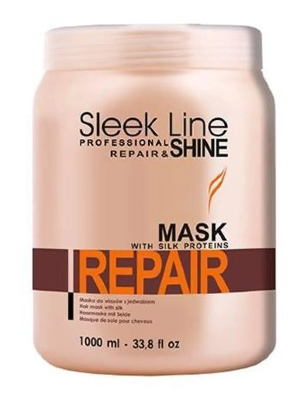 Stapiz Sleek Line Repair Mask maska z jedwabiem do włosów zniszczonych 1000ml