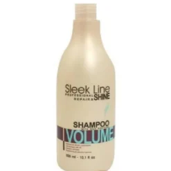 Stapiz Sleek Line Repair Volume Shampoo szampon do włosów z jedwabiem zwiększający objętość 300ml
