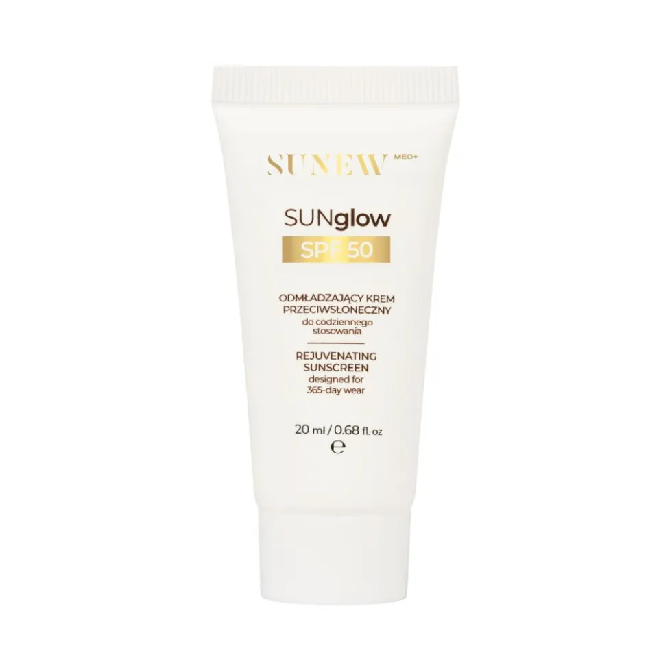 SunewMed+ SUNglow SPF50 Rejuvenating Sunscreen odmładzający krem przeciwsłoneczny 20ml