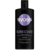 Syoss Blonde & Silver Purple Shampoo szampon neutralizujący żółte tony do włosów blond i siwych 440ml