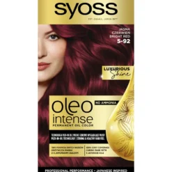 Syoss Oleo Intense farba do włosów trwale koloryzująca z olejkami 5-92 Jasna Czerwień