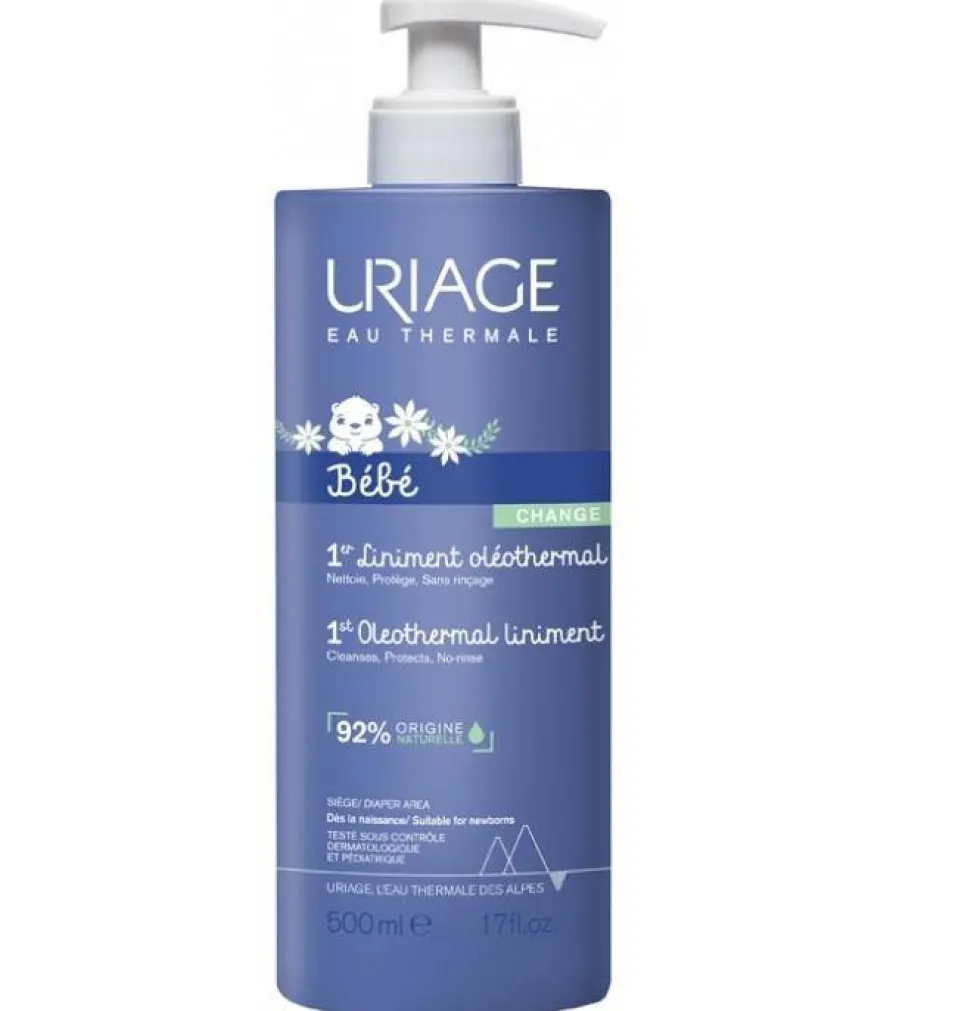 URIAGE Bebe 1st Oleothermal Liniment oletermiczny krem do pielęgnacji okolic pieluszkowych 500ml