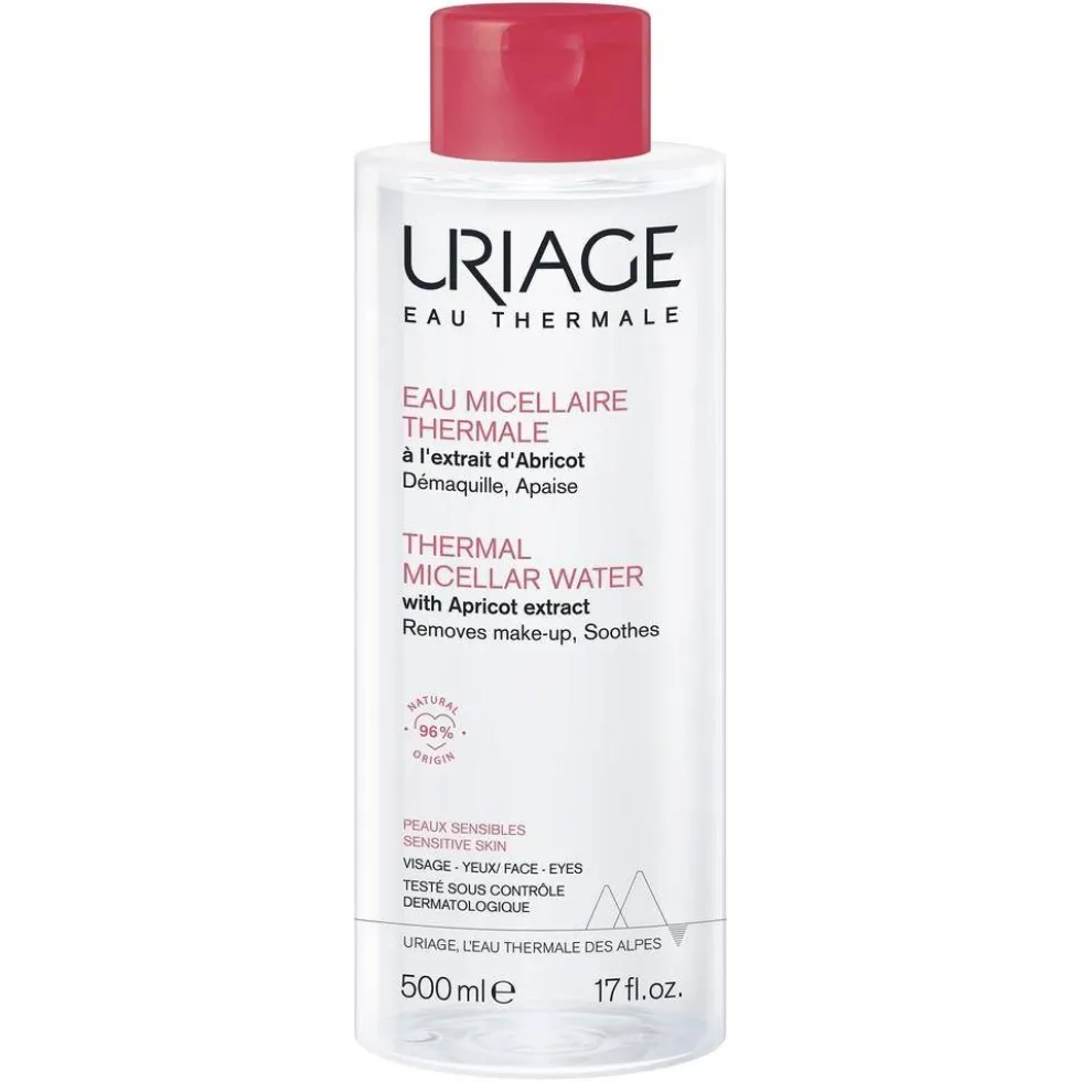URIAGE Thermal Micellar Water płyn micelarny z ekstraktem z moreli do skóry wrażliwej 500ml
