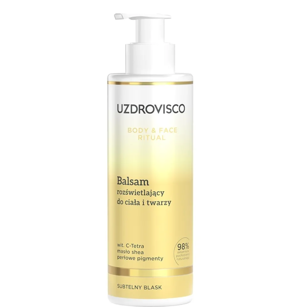 UZDROVISCO Body & Face Ritual balsam rozświetlający do ciała i twarzy 200ml