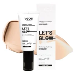Veoli Botanica Let's Glow rozświetlająco-nawilżający krem BB do skóry suchej i normalnej 1.5 N Ivory 30ml