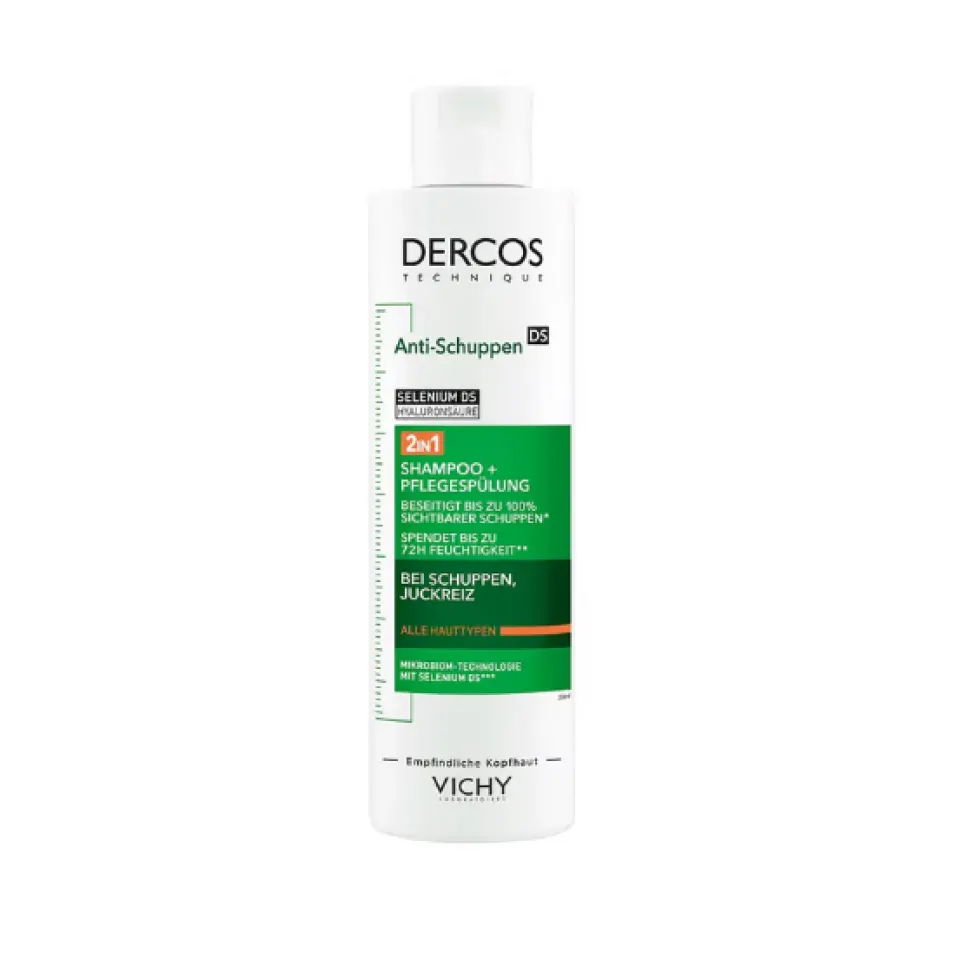 Vichy Dercos szampon przeciwłupieżowy z odżywką 2w1 200ml