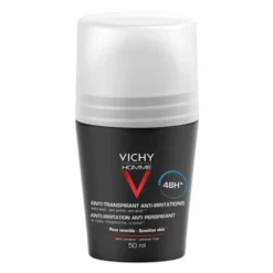 Vichy Homme Anti-Perspirant Sensitive Skin 48h antyperspirant w kulce do skóry wrażliwej 50ml