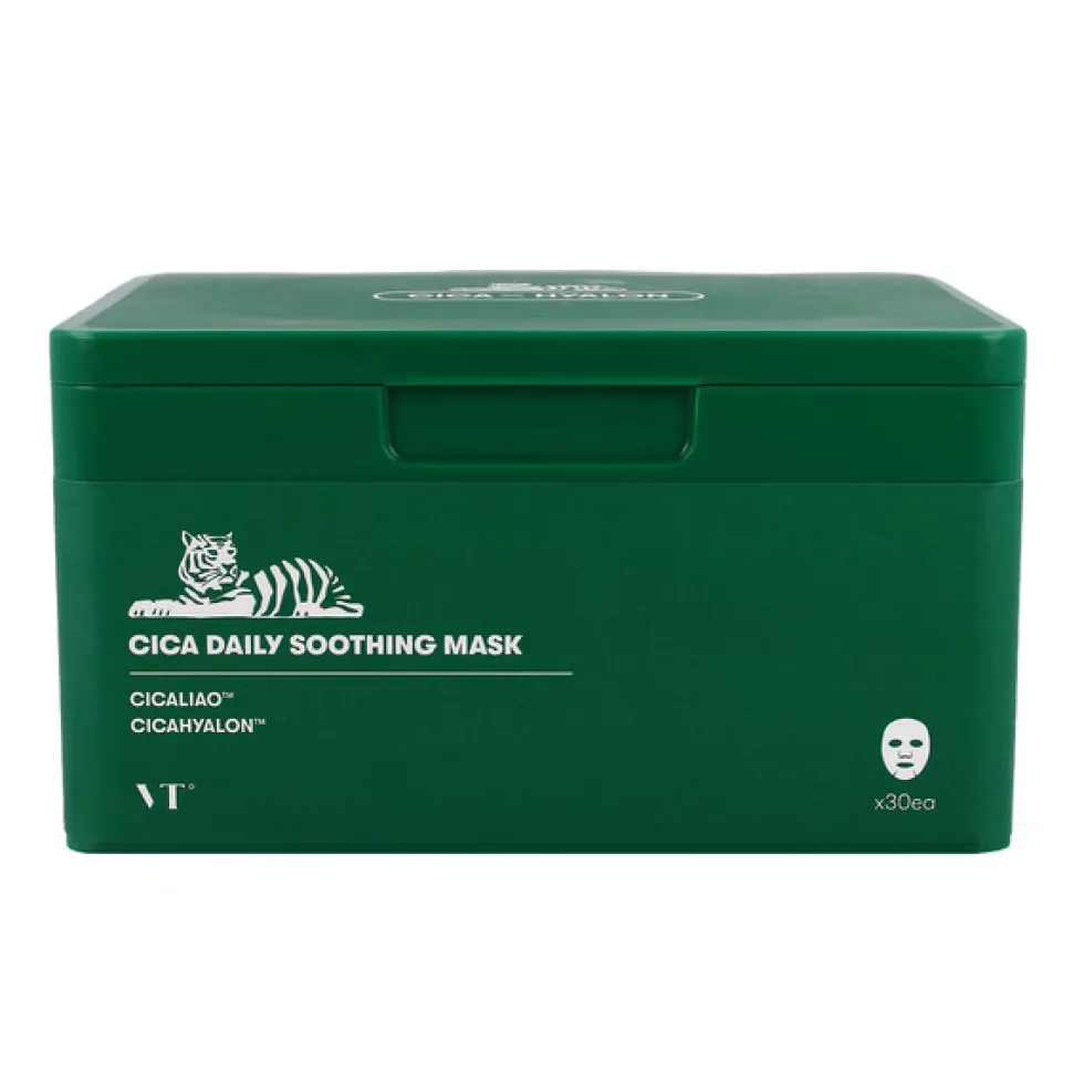 VT Cosmetics Cica Daily Soothing Mask łagodząca maseczka w płachcie 30szt.