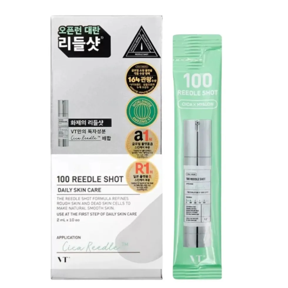 VT Cosmetics Reedle Shot 100 booster do głębokiej poprawy tekstury skóry 10x2ml