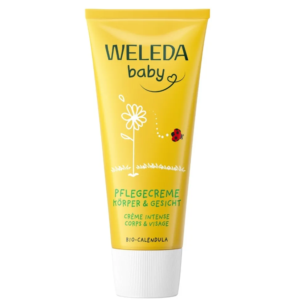 Weleda Baby krem do ciała i twarzy dla niemowląt z nagietkiem lekarskim 75ml