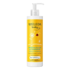 Weleda Baby szampon i płyn do mycia ciała z nagietkiem lekarskim 400ml