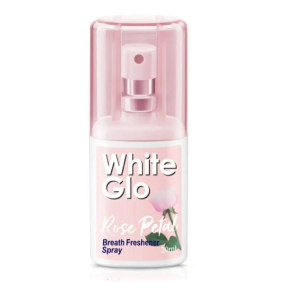 White Glo Rose Petal Breath Freshener Spray odświeżacz do ust w sprayu 20ml