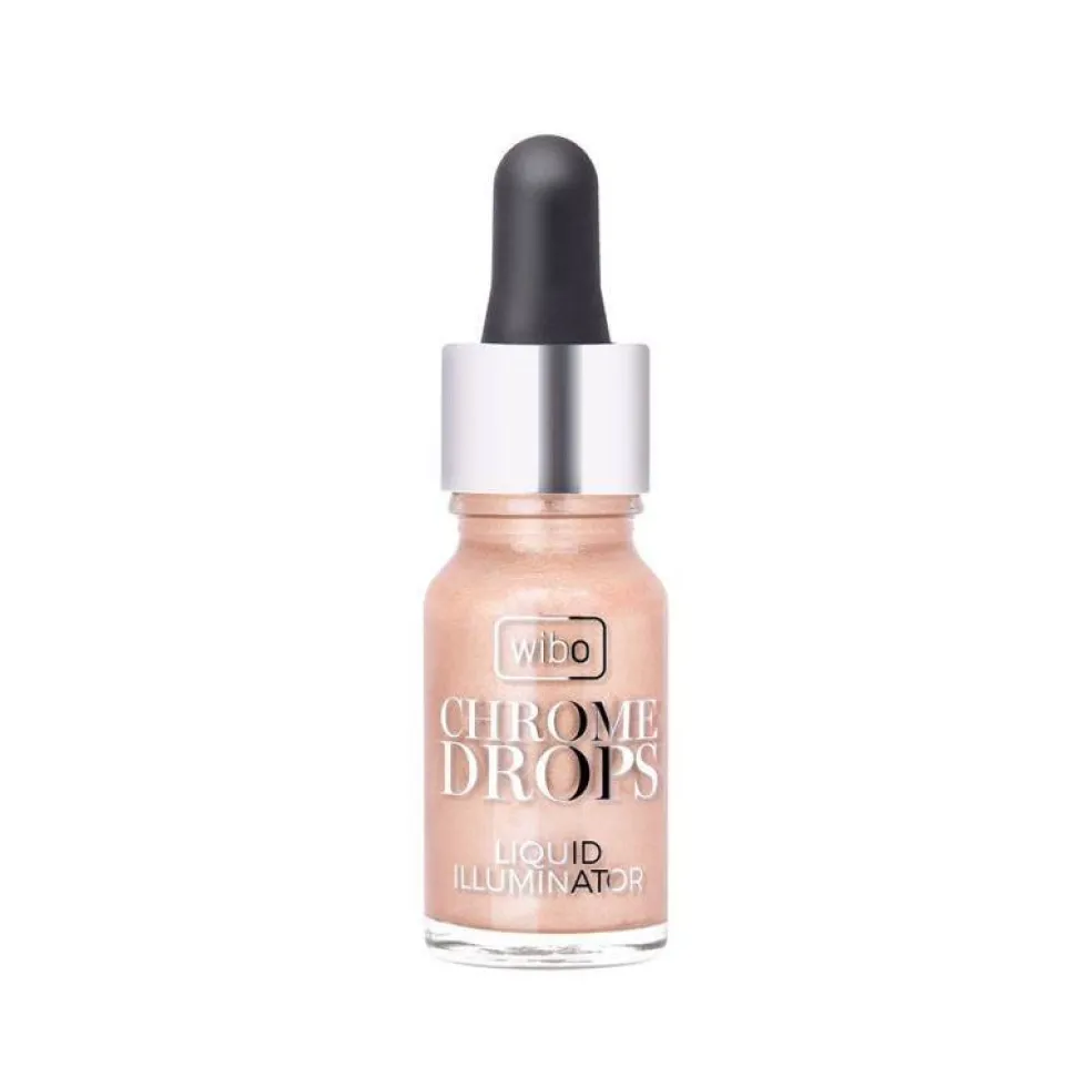 Wibo Chrome Drops Liquid Illuminator płynny rozświetlacz do twarzy i ciała 2 9ml