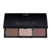 Wibo 3 Steps To Perfect Face Contour Palette paleta do konturowania twarzy Dark 10g