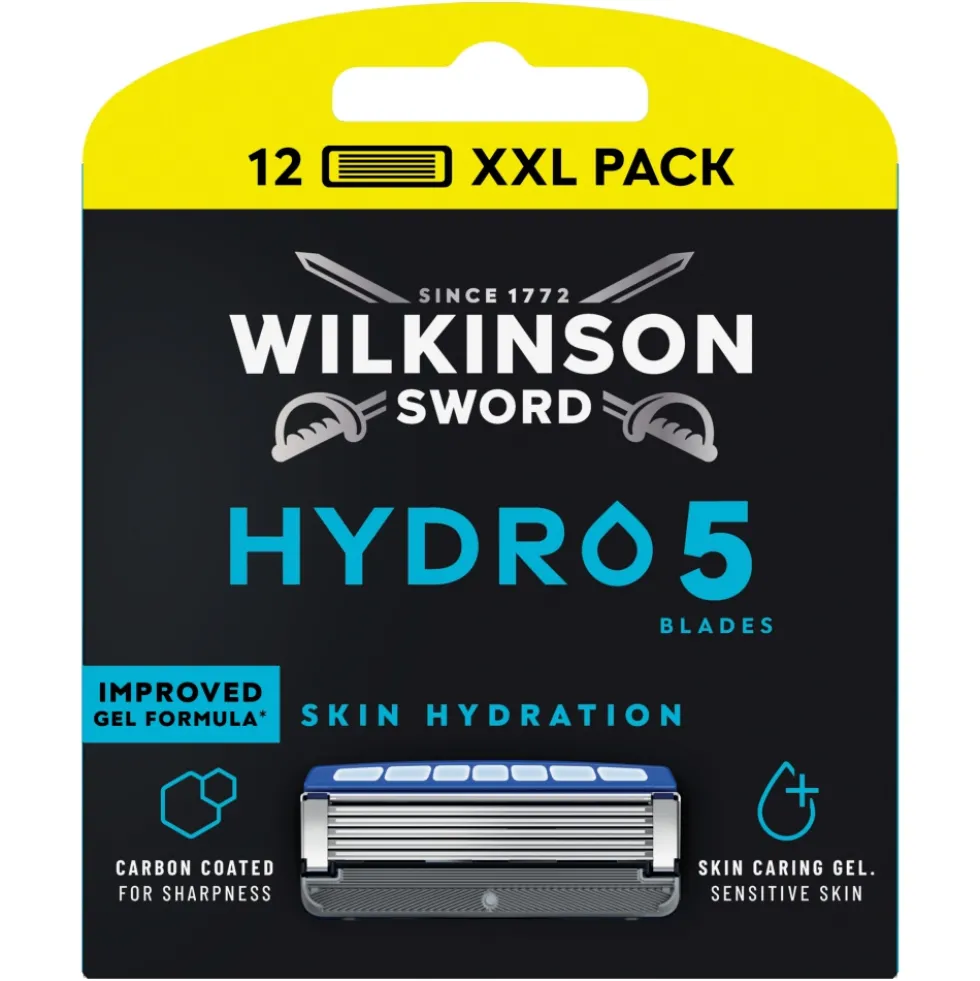 Wilkinson Hydro 5 Skin XXL Hydration wkład z 5 ostrzami 12szt