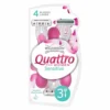 Wilkinson My Intuition Quattro Smooth Sensitive jednorazowe maszynki do golenia dla kobiet 3szt