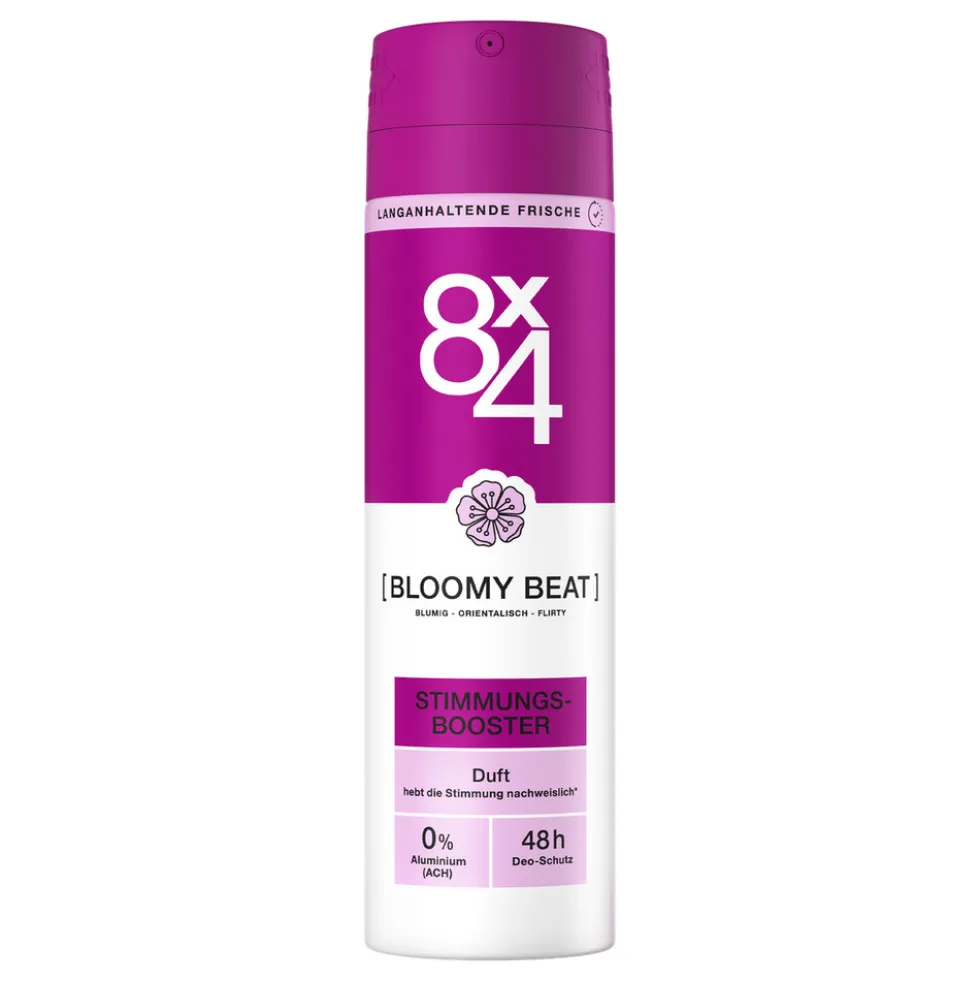 8x4 Bloomy Beat dezodorant w sprayu 150ml
