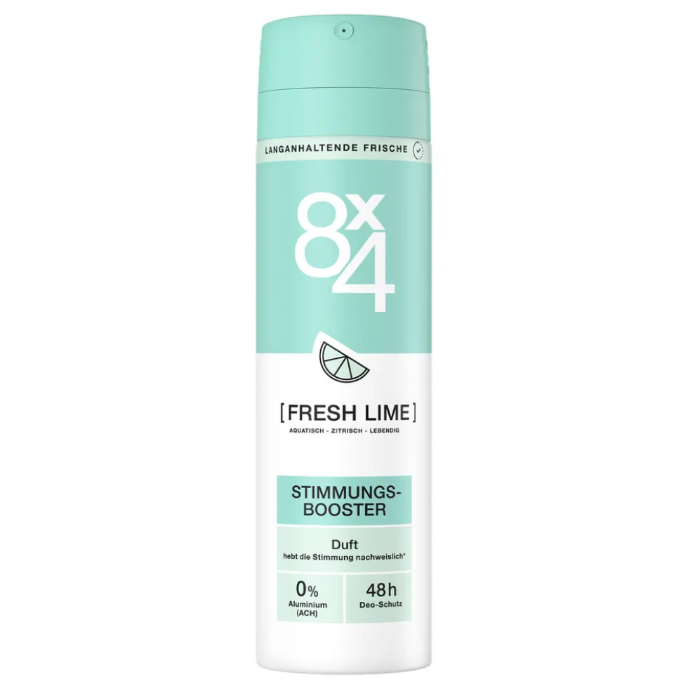 8x4 Fresh Lime dezodorant w sprayu 150ml