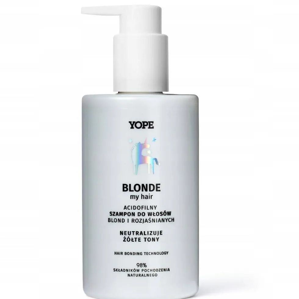Yope Blonde My Hair acidofilny szampon do włosów blond i rozjaśnianych 300ml