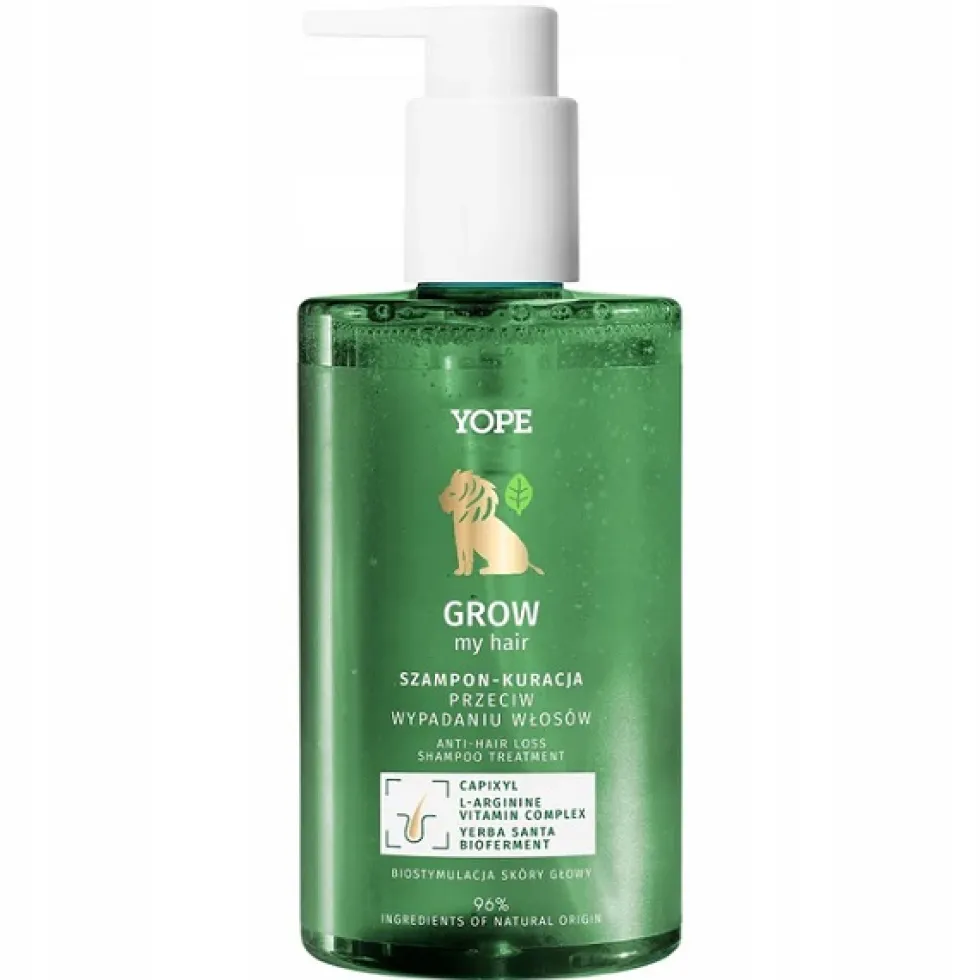 Yope Grow My Hair szampon kuracja przeciw wypadaniu włosów 300ml