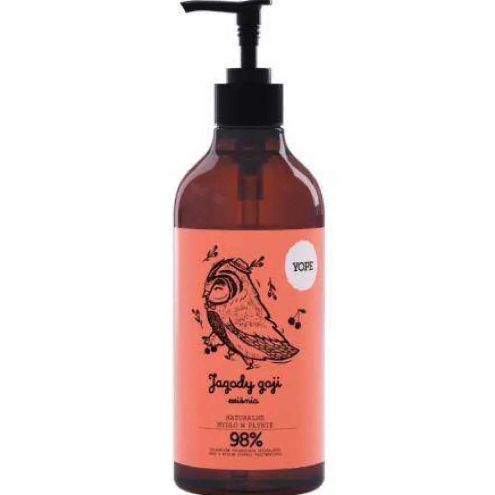 Yope Naturalne mydło do rąk Jagody Goji i Wiśnia 500ml