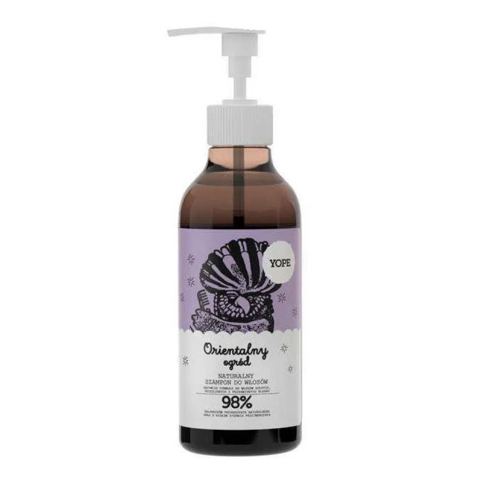 Yope Naturalny szampon do włosów Orientalny Ogród 300ml