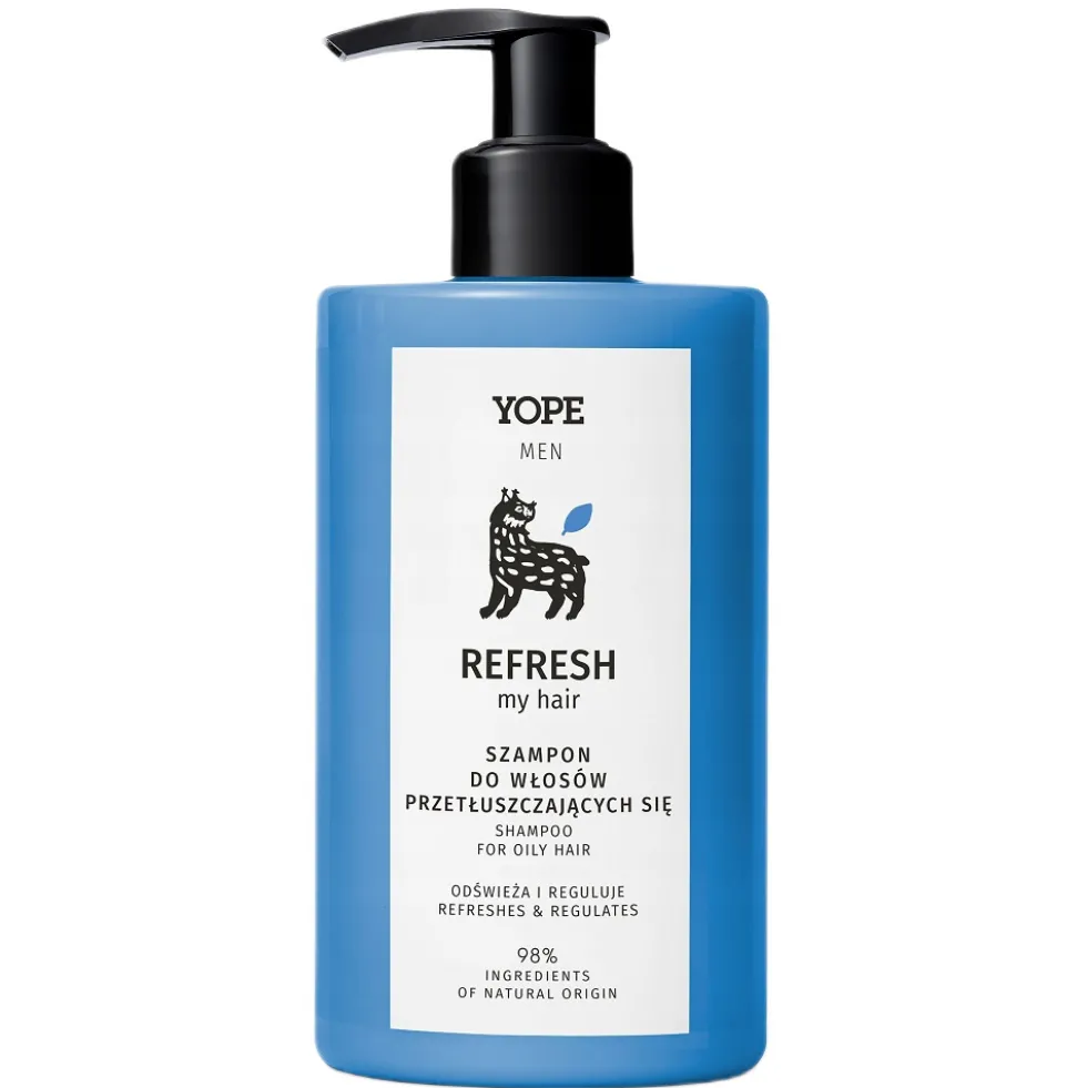 Yope Refresh My Hair szampon do przetłuszczających się włosów 300ml