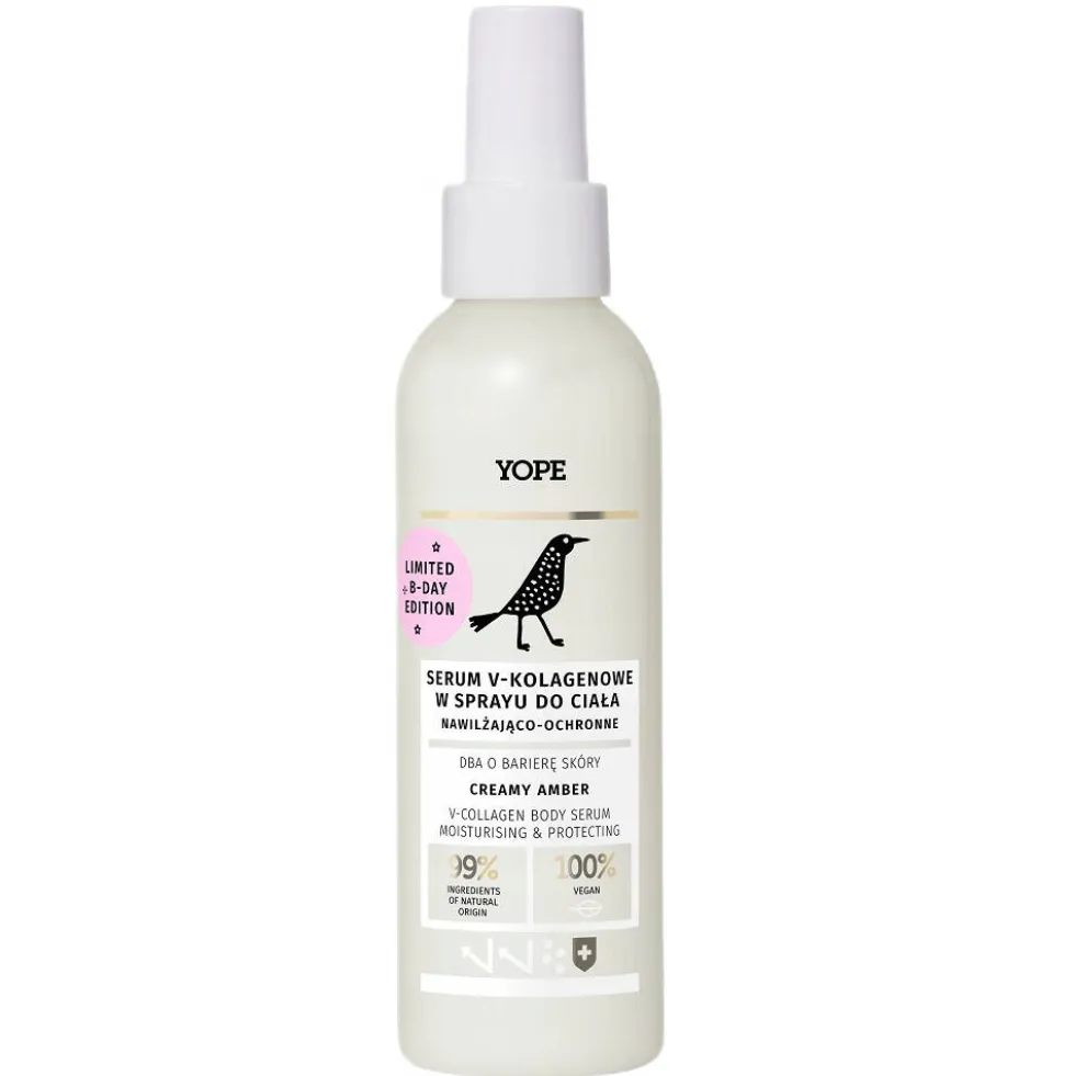 Yope Serum V-kolagenowe w sprayu do ciała Creamy Amber 150ml