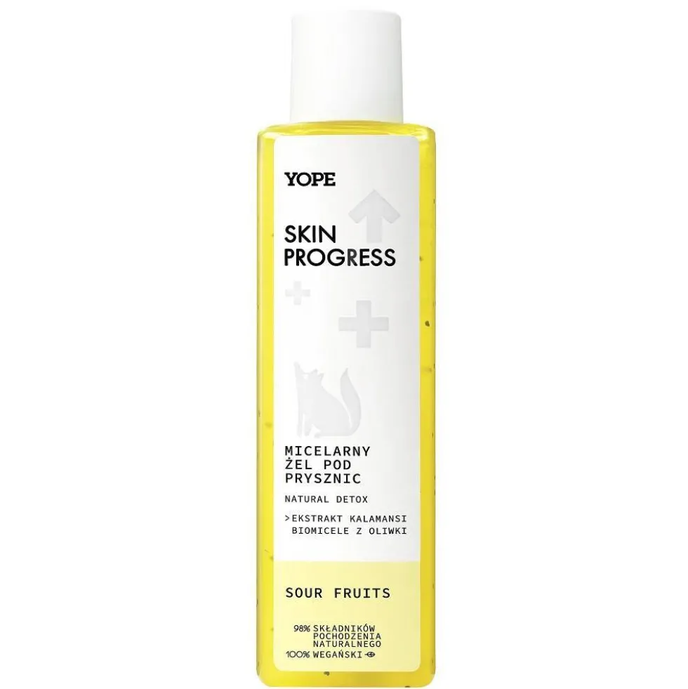 Yope Skin Progress micelarny żel pod prysznic Sour Fruits 200ml