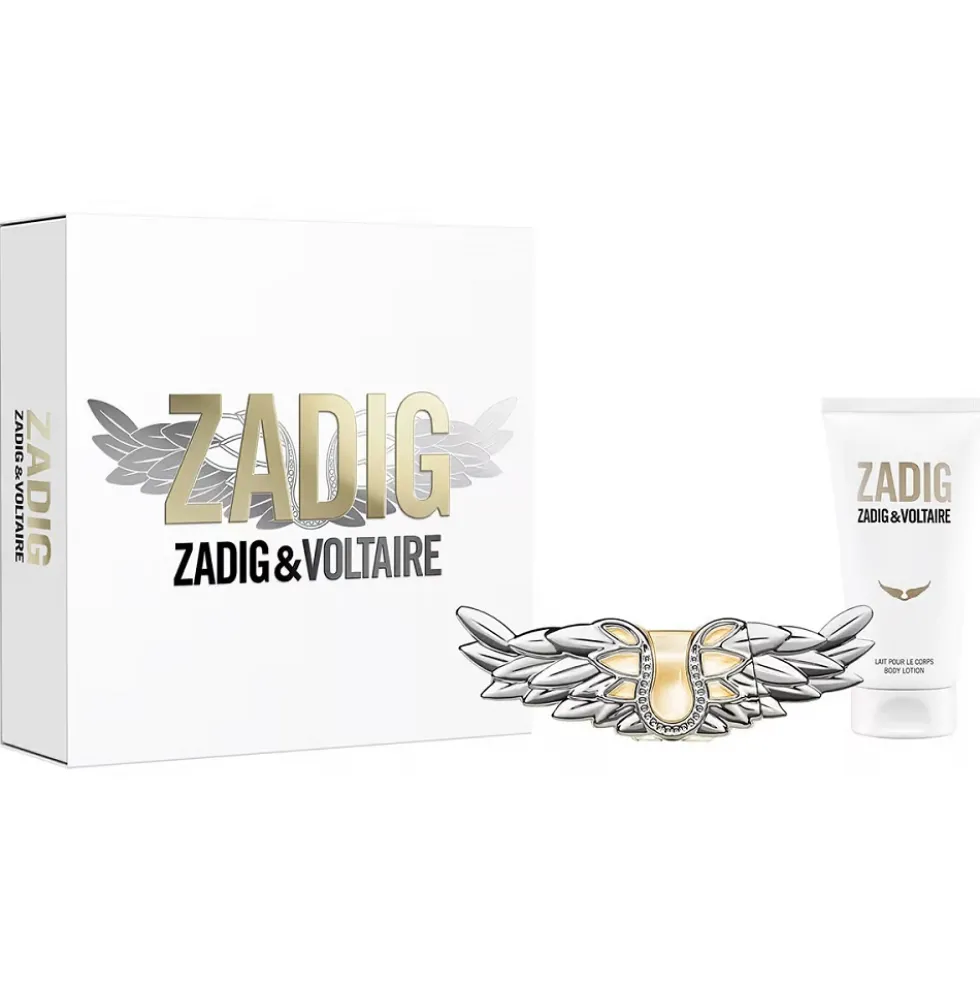 Zadig&Voltaire Zadig zestaw woda perfumowana spray 50ml + balsam do ciała 50ml