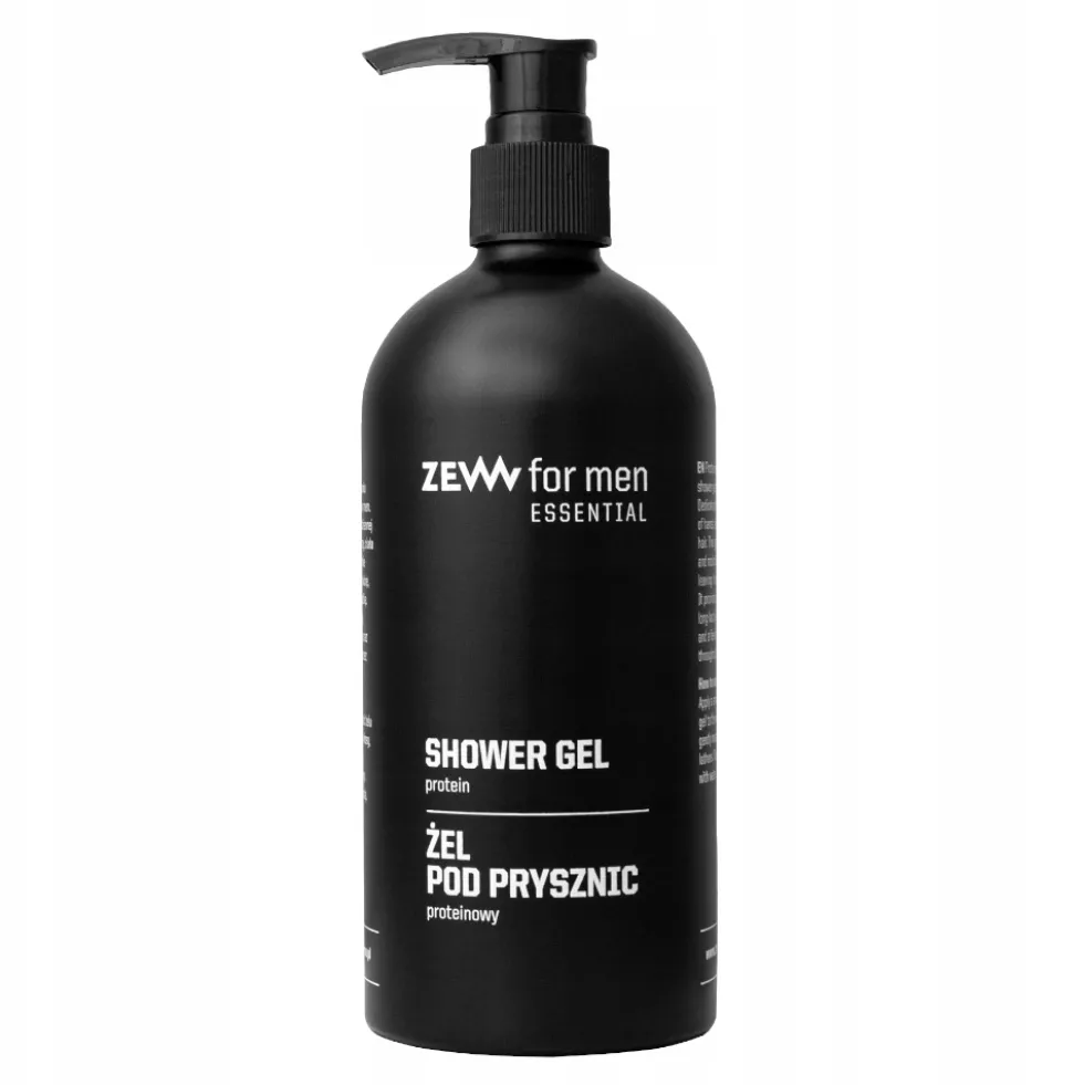 Zew For Men Essential naturalny żel pod prysznic z proteinami 400ml