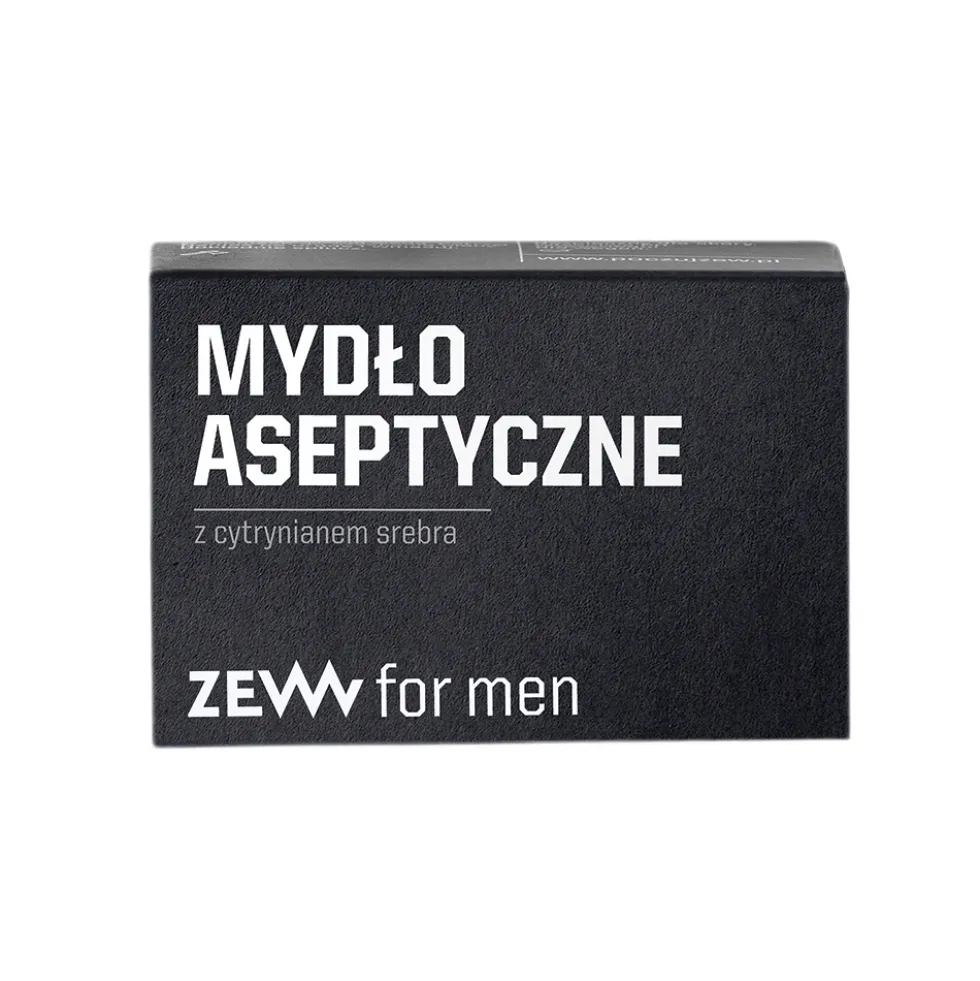 Zew For Men Mydło aseptyczne z cytrynianem srebra 85ml