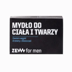 Zew For Men Mydło do ciała i twarzy z węglem drzewnym z Bieszczad 85ml