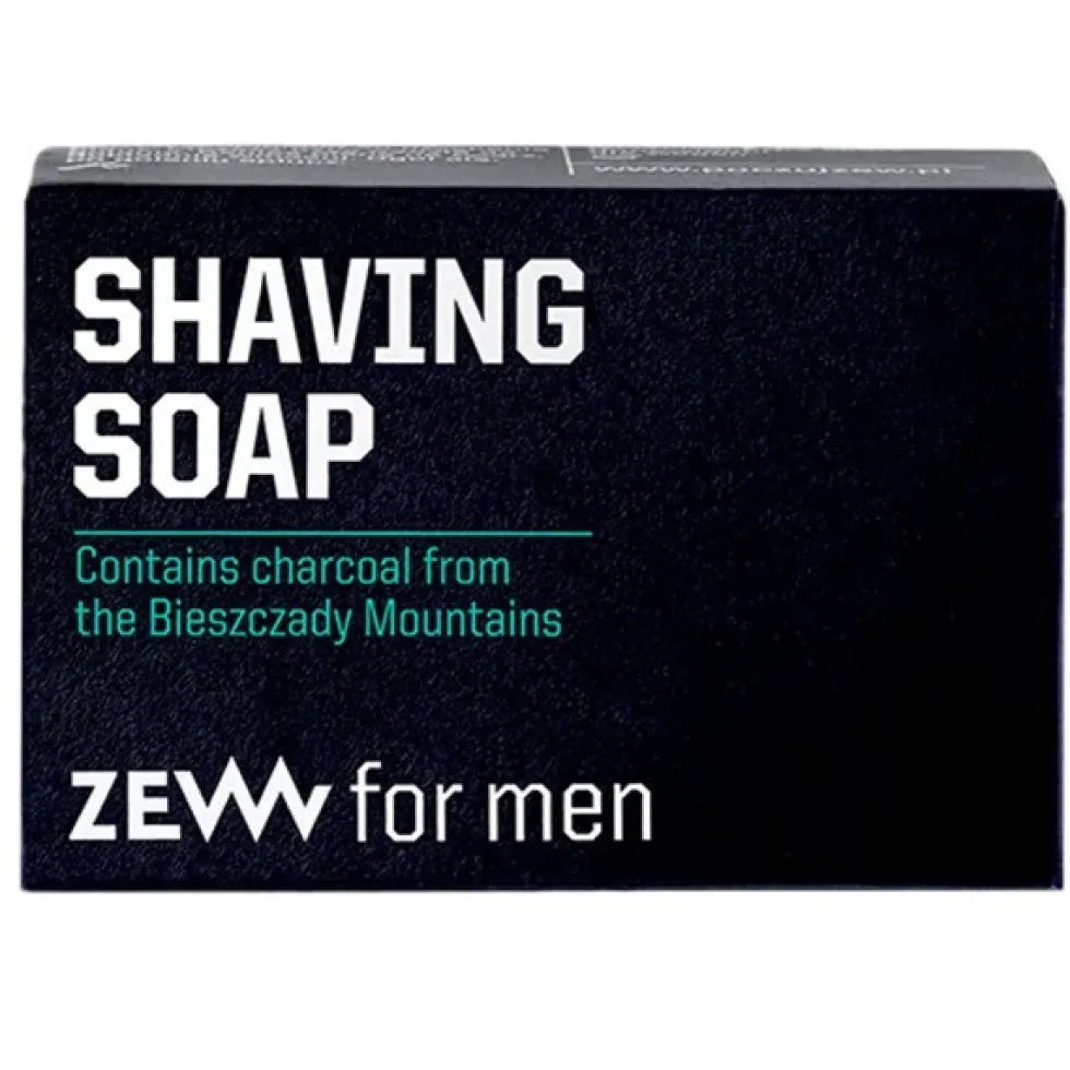 Zew For Men Mydło do golenia z węglem drzewnym z Bieszczad 85ml