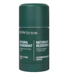 Zew For Men Naturalny dezodorant w sztyfcie z czarną hubą 80g